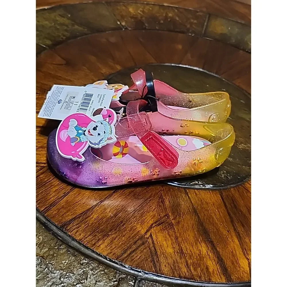 Nickelodeon Paw Patrol Toddler Little Girls Jelly Pink Shoes Skye Everest Siz 11
